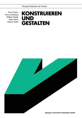 Konstruieren Und Gestalten - Hintzen, Hans (Editor)