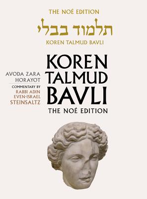 Koren Talmud Bavli: Avoda Zara, Horayot, English - Steinsaltz, Adin, Rabbi