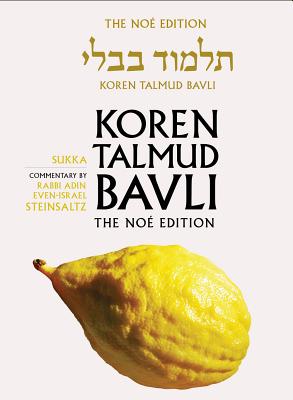 Koren Talmud Bavli, Vol.10: Tractate Sukka, Noe Color Edition, Hebrew/English - Steinsaltz, Adin Even-Israel, Rabbi