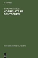 Korrelate Im Deutschen