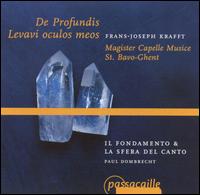 Krafft: De Profundis; Levavi oculos meos - Dirk Snellings (bass); Greta de Reyghre (soprano); Il Fondamento; Jan Caals (tenor); Marnix de Cat (alto);...