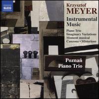 Krzysztof Meyer: Instrumental Music - Anna Zilkowska (violin); Laura Kluwak-Sobolewska (piano); Monika Baranowska (cello); Poznan Piano Trio
