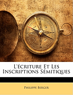 L'criture Et Les Inscriptions Smitiques