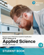 L3 AAQ BTEC National 2025 Applied Science Ext Cert Student Book (Print)