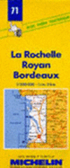 La Rochelle, Royan, Bordeaux Map