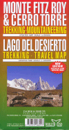 Lago del Desierto - Trekking / Travel Map - Zagier, & Urruty