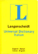 Langenscheidt Universal Dictionary Italian/English-English/Italian