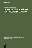 Language Planning for Modernization