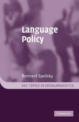 Language Policy - Spolsky, Bernard