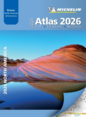 Large Format Atlas 2026 USA - Canada - Mexico (A3-Paperback) - Michelin