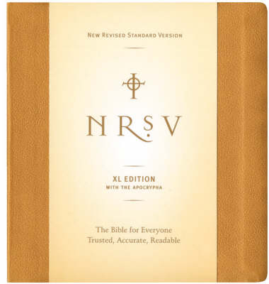 Large Print Bible-NRSV - Harper Bibles (Creator)