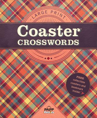 Large Print Coaster Crosswords 1: Autumn Plaid - Mersereau, Bill (Editor), and Li, Mimi (Illustrator)