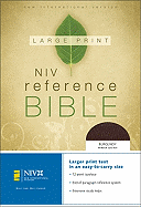 Large Print Reference Bible-NIV-Personal Size
