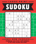 Large Print Sudoku Volume 12: Holly-Pine