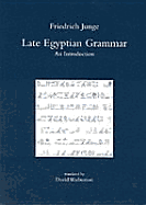 Late Egyptian Grammer: An Introduction