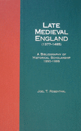 Late Medieval England Part Two Hb
