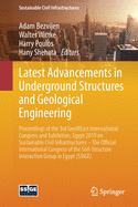 Latest Advancements in Underground Structures and Geological Engineering: Proceedings of the 3rd Geomeast International Congress and Exhibition, Egypt 2019 on Sustainable Civil Infrastructures - The Official International Congress of the Soil-Structure...