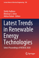 Latest Trends in Renewable Energy Technologies: Select Proceedings of Ncrese 2020