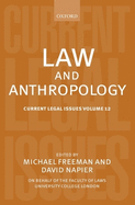 Law and Anthropology: Current Legal Issues Volume 12