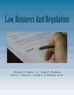 Law, Business And Regulation: A Managerial Perspective