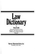 Law Dictionary,
