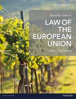 Law of the European Union - Fairhurst, John