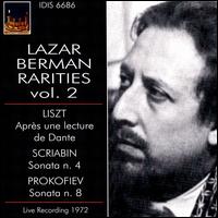 Lazar Berman Rarities, Vol. 2 - Lazar Berman (piano)