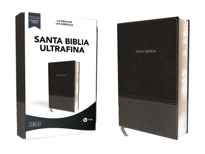 Lbla Santa Biblia Ultrafina, Leathersoft, Negro - La Biblia De Las Americas Lbla