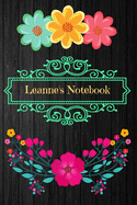 Leanne's Notebook: Pretty Floral Notebook