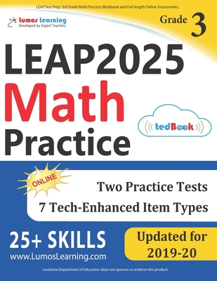 LEAP Test Prep: 3rd Grade Math Practice Workbook and Full-length Online Assessments: LEAP Study Guide - Learning, Lumos