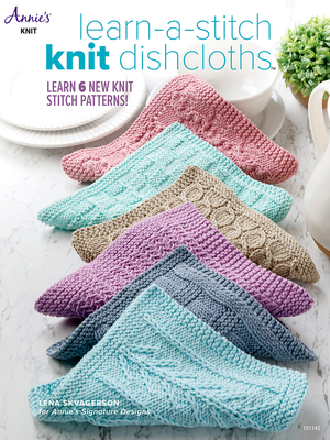 Learn-A-Stitch Knit Dishcloths - Skvagerson, Lena