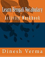Learn Bengali Vocabulary Activity Workbook