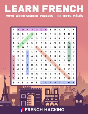 Learn French With Word Search Puzzles - 68 Mots Mls - Hacking, French