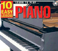 Learn to Play Piano: 10 Easy Lessons CD & Small Booklet