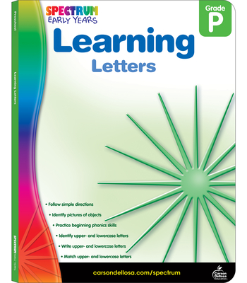 Learning Letters, Grade Pk - Spectrum