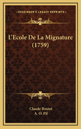 L'Ecole de La Mignature (1759)