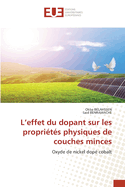 L'effet du dopant sur les proprits physiques de couches minces
