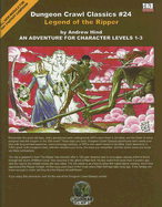 Legend of the Ripper: An Adventure for Character Levels 1-3 - Hind, Andrew, and Goodman, Joseph (Editor)