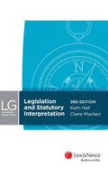 Legislation and Statutory Interpretation