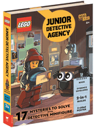 LEGO Books: Junior Detective Agency (with detective minifigure, dog mini-build, 2-sided poster, play scene, evidence envelopes and LEGO elements)