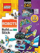 Lego Books. Build and Stick: Robots