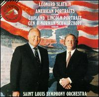Leonard Slatkin Conducts American Portraits - Leonard Slatkin / Saint Louis Symphony Orchestra