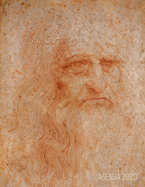 Leonardo da Vinci Agenda Mensile 2020: Autoritratto - Inizia Ora e Dura Fino Dicembre 2020 - Rinascimento - Pianificatore Settimanale 2020 (12 Mesi)