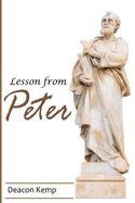 Lesson From Peter: Life of peter. Bible study, Christian books, Jesus calling, faith over fear, peter and the rock