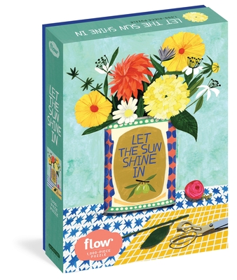 Let the Sun Shine In 1,000-Piece Puzzle: (Flow) for Adults Families Picture Quote Mindfulness Game Gift Jigsaw 26 3/8" x 18 7/8" - van der Hulst, Astrid, and magazine, Editors of Flow, and Smit, Irene