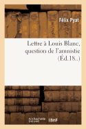 Lettre ? Louis Blanc, Question de l'Amnistie