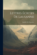 Lettres Ecrites de Lausanne