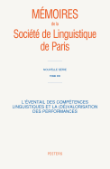 L'Eventail Des Competences Linguistiques Et La (De)Valorisation Des Performances - Peeters Publishers