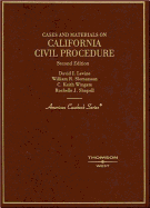 Levine, Slomanson, Wingate and Shapell's Cases and Materials on California Civil Procedure, 2D (American Casebook Series]) - Levine, David I