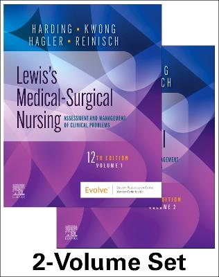Lewis's Medical-Surgical Nursing - 2-Volume Set: Assessment and Management of Clinical Problems - Harding, Mariann M., and Kwong, Jeffrey, and Roberts, Dottie